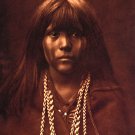 "Mohave Girl" Edward S.Curtis Native American Art Photo
