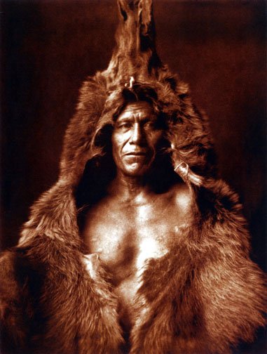 "Bears Belly" Edward Curtis Native American Indian Art
