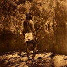 "The Apache" Edward S.Curtis Native American Indian Art