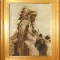 "The Old Cheyenne" Edward S. Curtis Native American Ar