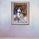 "Monaco Monte Carlo" BIG Art Print by Alphonse Mucha