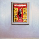"Houdini  BIG" Mysterious Magic Beautiful Art Print