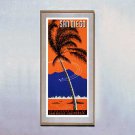 "San Diego California"  Ltd. Edition  Art Print