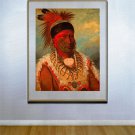 "White Cloud" BIG George Catlin American Indian Art