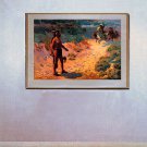 "Indians" BIG Native American Art Print by E.W.Deming