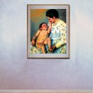 "Baby's First Caress" BIG Art Print by Mary Cassatt