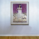 "Portrait of a Girl" BIG Art Deco Print by Gustav Klimt
