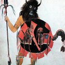 "Buffalo Dancer" Beautiful Art Print by Karl Bodmer