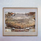 Bird's Eye View Map of "Phoenix 1885" Art Print