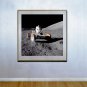 "Driving the Moon Rover" Art Print of NASA Astronaut