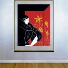 "Furs" HUGE Art Deco Print by Erte