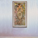"Rose" BIG Art Nouveau/Deco Print Alphonse Mucha
