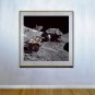 "Astronaut Next to Boulder" Art Print of NASA Astronaut