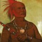 "The Swimmer" HUGE George Catlin Native American Art