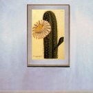 "Cactus Flower" BIG Botanical Garden Art Print