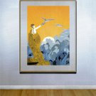 "Wings of Victory" HUGE Art Deco Print by Erte