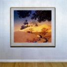 "Sunlight" HUGE Maxfield Parrish Art Deco Print