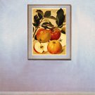 "Apples" BIG Botanical Garden Flower Art Print