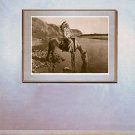 "Bow River Blackfoot" BIG Edward S.Curtis Art Photo
