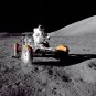 "Driving the Moon Rover" HUGE Art Print NASA Astronaut