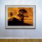 "Atlas Landscape" HUGE Maxfield Parrish Art Deco Print