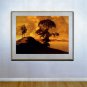 "Atlas Landscape" HUGE Maxfield Parrish Art Deco Print