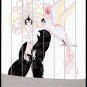 "The Bird Cage" HUGE Art Deco Print by Erte