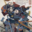 Fukushima Masanori 15x22  Samurai Hero Japanese Print Asian Art Japan Warrior