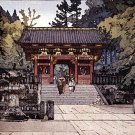 Gold Gate 15x22 Japanese Print by Yoshida Ltd. Edition Asian Art Japan