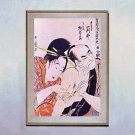 Man Getting Tattoo 15x22 Japanese Print Japan Body Art Asian Art Japan