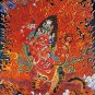 Cosmic Fire 30x44 Tibetan Mandala Asian Art Print Buddha Japan Ltd. Edition