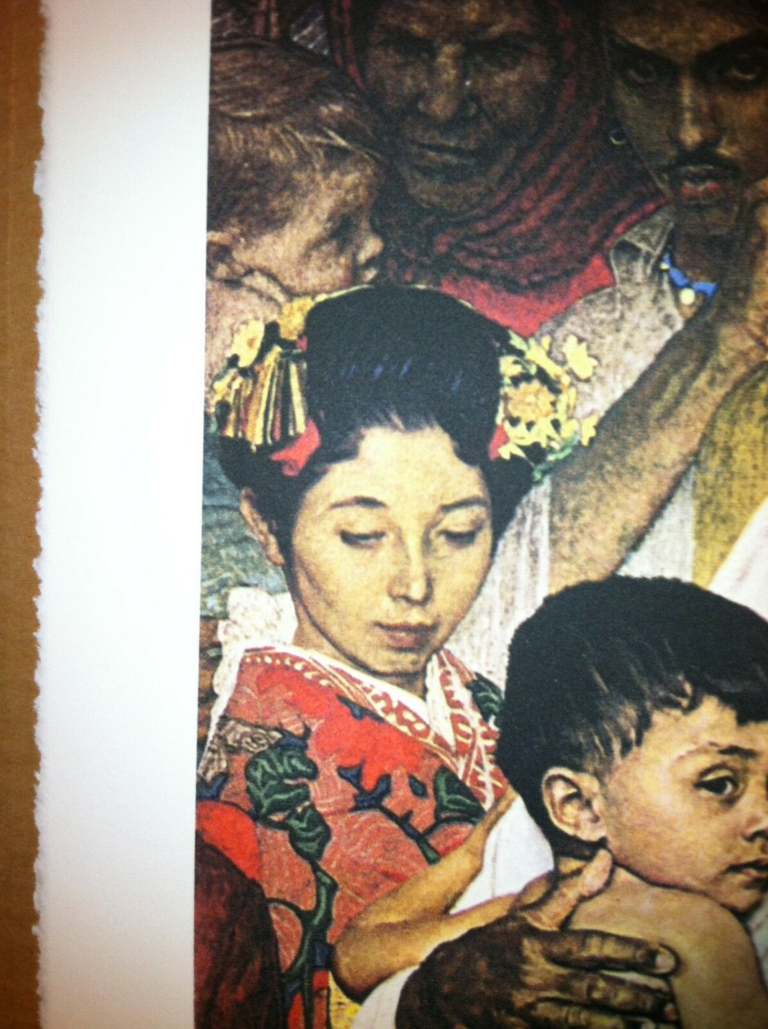 The Golden Rule 22x30 Art Print by Norman Rockwell inspirational