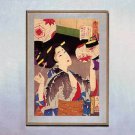 Paper Lanterns 15x22 Hand Numbered Ltd. Edition Japanese Print Asian Art Japan
