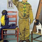 Can't Wait 22x30 Boy Scout Art Print by Norman Rockwell Can't Wait 22x30 Boy Scout Art Print by Norman Rockwell