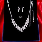 Necklace with matching earings X 043