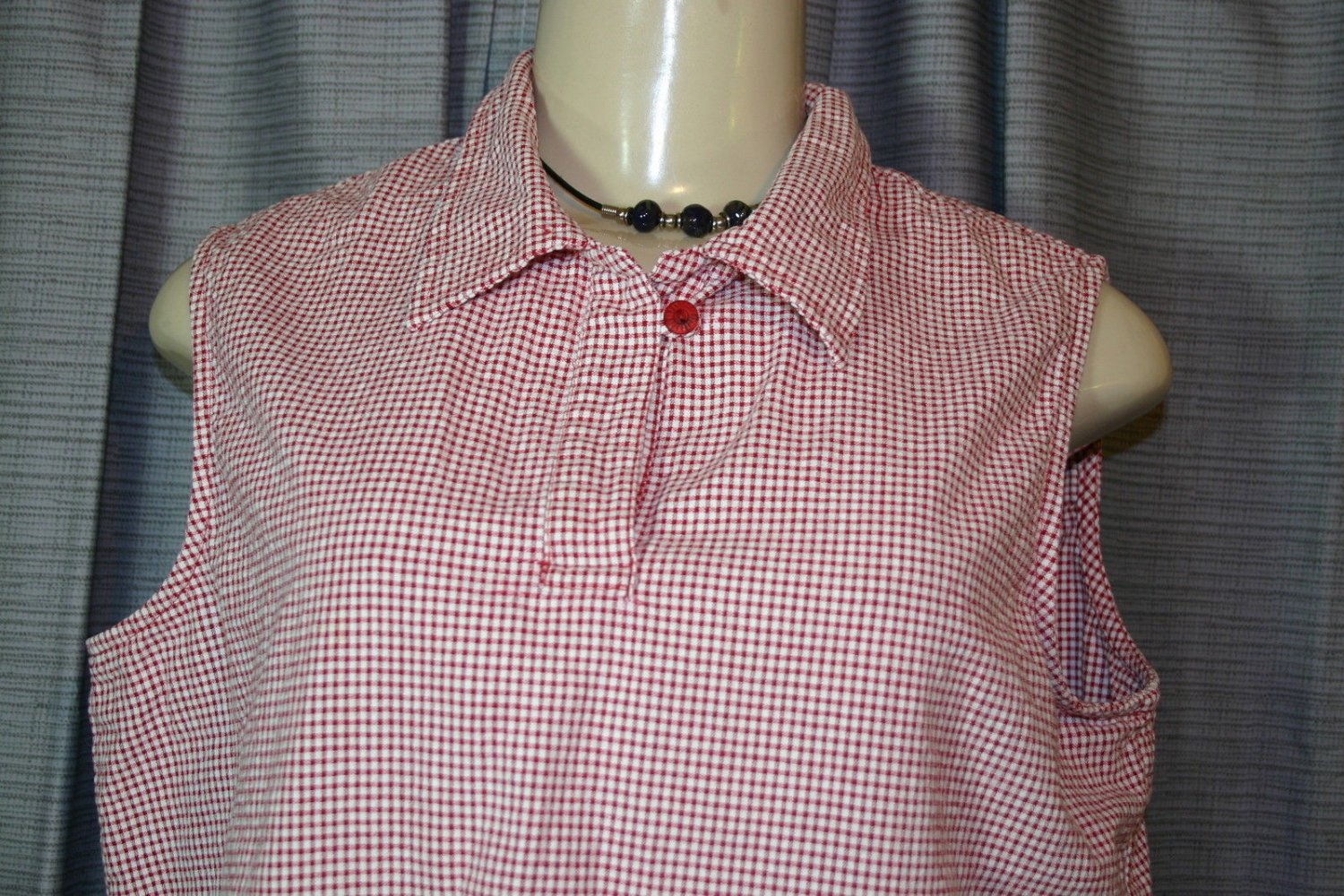 tank top collared shirt