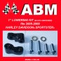1" LOWERING KIT fit 2005-2009 HARLEY DAVIDSON SPORTSTER - BLACK