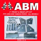2" ATV QUAD LIFT KIT fits 2004-2009 YAMAHA RHINO MODELS