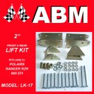 2" ATV QUAD HEAVY DUTY LIFT KIT fits all years POLARIS RANGER RZR 800 EFI