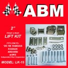 2" ATV QUAD LIFT KIT fits 2005-2006 YAMAHA KODIAK 400i & 450i with IRS