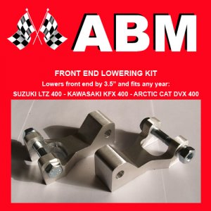 ARCTIC CAT DVX400 ATV QUAD FRONT END LOWERING KIT