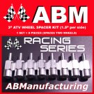 HONDA YAMAHA KAWASAKI SUZUKI 3" ATV WHEEL SPACER KIT - SPACERS