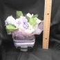 Beautiful Center Piece - Lavander, Light Blue and White
