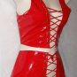 RED Vinyl Top & Shorts