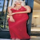 Halter mesh Gown