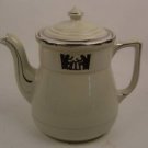 HALL CHINA SILHOUTTE/TAVERNE MEDALLION COFFEE POT