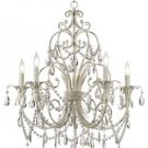 Antique Cream Five Light Chandelier