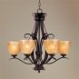 Modella Six Light Chandelier