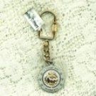 Pekingese Brass Keychain by Canine Critters