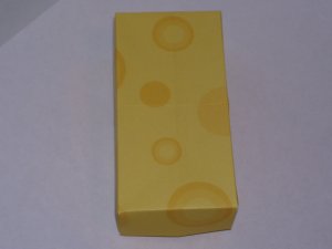 Origami boxes &acirc;�� Small - Yellow Circles